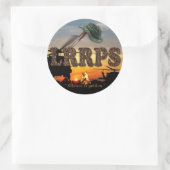 Recon LRP LRPS LURPS Vietnam Nam War Runder Aufkleber (Tasche)