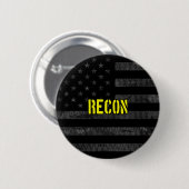 Recon Subdudued American Flag Button (Vorne & Hinten)
