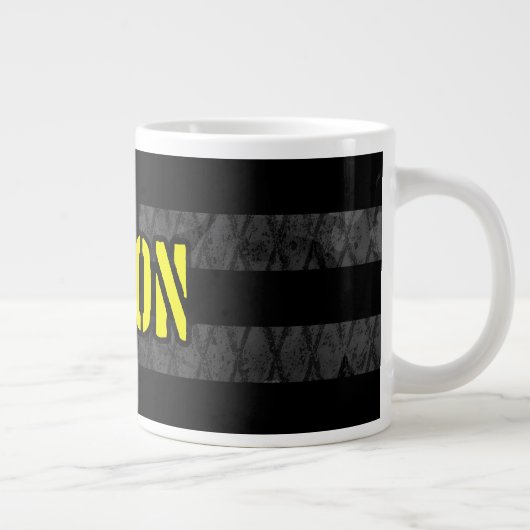 Recon Subdued American Flag Jumbo-Tasse (Rechts)