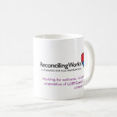 ReconcilingWorks Logo-Tasse Kaffeetasse (VorderseiteRechts)