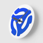 Record Adapter Runde Wanduhr (Winkel)