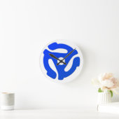 Record Adapter Runde Wanduhr (Zuhause)