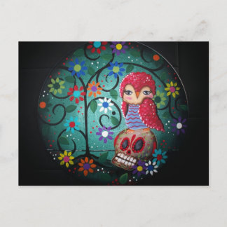 Record Art von Lori Everett Postkarte