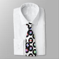Record Neck Tie