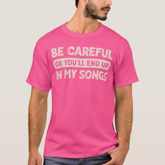 Record Producer Musician Music Singer Songwriter S T-Shirt
