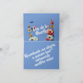 Recordando a los que enriquecieron nuestras vidas karte (Innenseite)