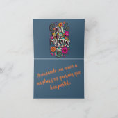 Recordando con amor a los seres queridos karte (Innenseite)