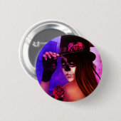 Recordando los Muertos Knopf Button (Vorne & Hinten)