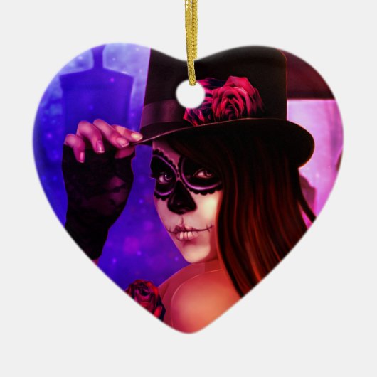 Recordando los Muertos Verzierung Keramik Ornament (Vorne)