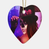 Recordando los Muertos Verzierung Keramik Ornament (Links)