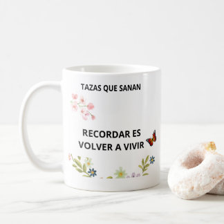 Recordar Es Vivir Taza Nostálgica frase Kaffeetasse