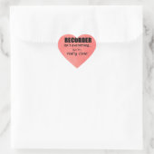 Recorder ist nicht alles Heart Sticker (Tasche)