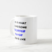 Recorder Player, phantastisch Kaffeetasse (Vorderseite Links)