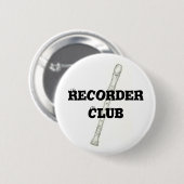Recorder-Verein Button (Vorne & Hinten)