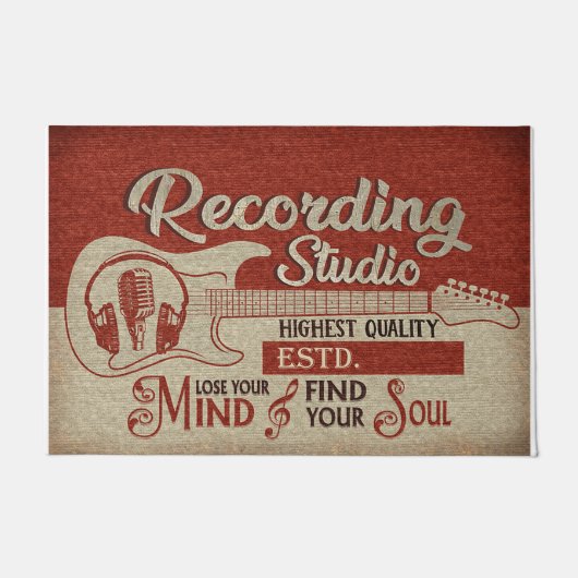 Recording Studio, Suchen Sie Ihr Soul Fußmatte (Vorderseite)