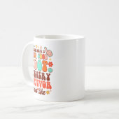Recovery Funny Super A Cool Foot Surgery Survivor Kaffeetasse (Vorderseite Links)