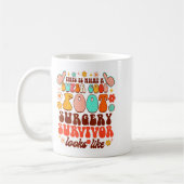 Recovery Funny Super A Cool Foot Surgery Survivor Kaffeetasse (Links)
