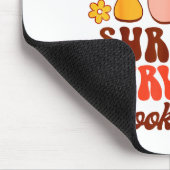 Recovery Funny Super A Cool Foot Surgery Survivor  Mousepad (Ecke)