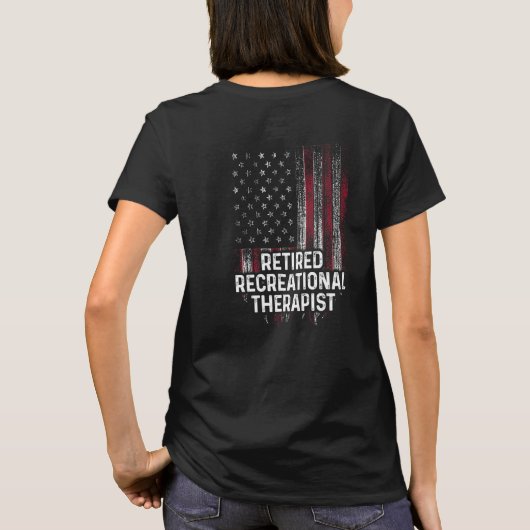 Recreational Therapist Recreation Therapy Rt 1 T-Shirt (Rückseite)