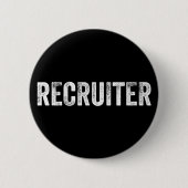 Recruiter. Button (Vorderseite)