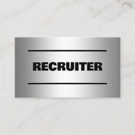 Recruiter Custom QR Business Card Visitenkarte