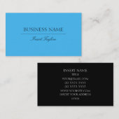 Recruiter Elegant Visitenkarte (Vorne/Hinten)