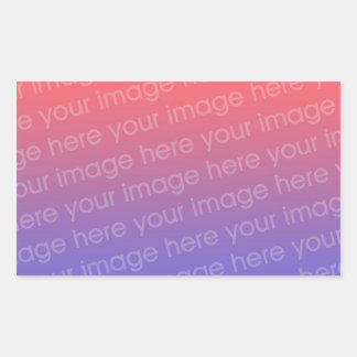 Rectangle-Aufkleber Foto 4 durch 3 Rechteckiger Aufkleber
