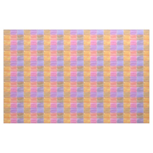 Rectangle Blendet orange rosa Lila Gewebe ein Stoff (Fat Quarter (45,7 x 55,9 cm))