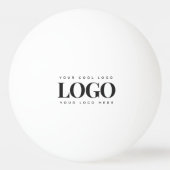 Rectangle Business Logo Company Custom Office Game Tischtennisball (Vorderseite)