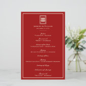 Rectangle Double Happiness Chinesisches Hochzeitsp (Stehend Vorderseite)