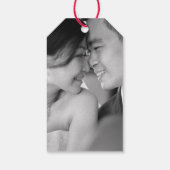 Rectangle Double Happiness Klassische chinesische Geschenkanhänger (Rückseite)