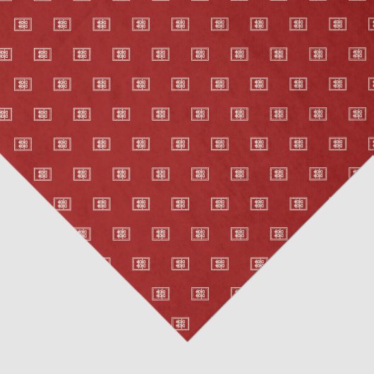 Rectangle Double Happiness Klassische chinesische Seidenpapier (Ausschnitt)