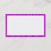 Rectangle - Lila Satin Visitenkarte (Rückseite)