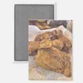 Rectangle Magnet (Vorderseite/Rückseite)