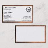 Rectangle - Martian Dust Storm Visitenkarte (Vorne/Hinten)