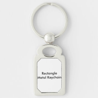 Rectangle Metal-Schlüsselanhänger Schlüsselanhänger