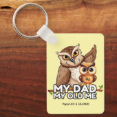 Rectangle Schlüsselanhänger : Mein Vater Mein alte (Vorderseite)