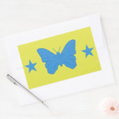 Rectangle sticker with Flag of Bady Bassit, Brazil (Umschlag)