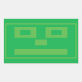 Rectanglely Sticker (Vorderseite)