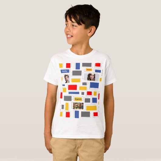 Rectangles T-Shirt (Vorne ganz)