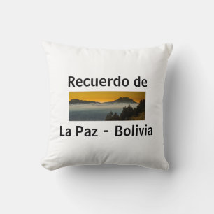 Recuerdo de La Paz Kissen
