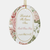 Recuerdo de quinceñera keramik ornament (Rechts)