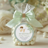 Recuerdos Bautizo Boy Angel Taufe Favoriten Gesche Runder Aufkleber