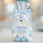 Recuerdos Bautizo Niedliche Taufe im ersten Jahr F Runder Aufkleber