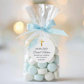 Recuerdos de Bautizo Taufe Christening Favoriten Runder Aufkleber