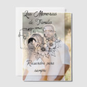 Recuerdos de Familia Pergament Einladungen (Versatz (Ehepaar))