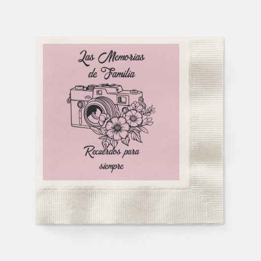 Recuerdos de Familia Serviette (Vorderseite)