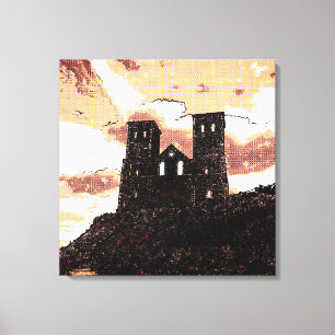 Reculver Türme East Kent England Leinwanddruck