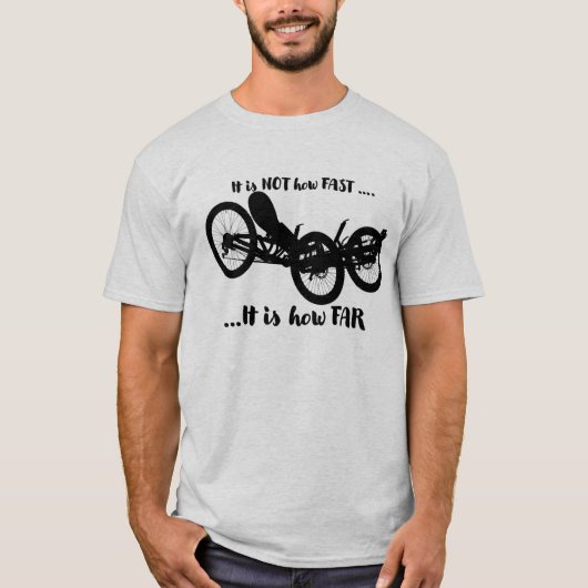 Recumbent Cycling T-Shirt (Vorderseite)