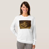 Recumbent Katze, 1898 T-Shirt (Vorne ganz)